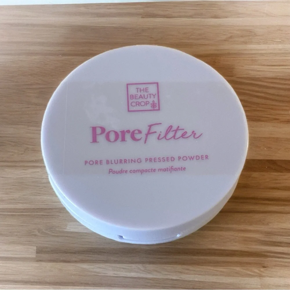 💎 THE BEAUTY CROP Porefilter Pore Blurring Pressed Powder Dark 4